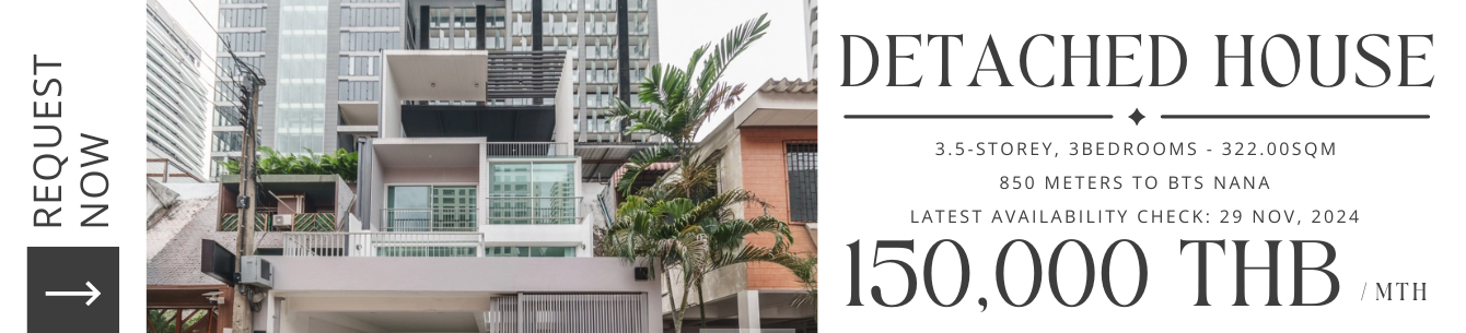 House for rent in Sukhumvit near BTS Nana, Bangkok on  Accom Asia 1715007