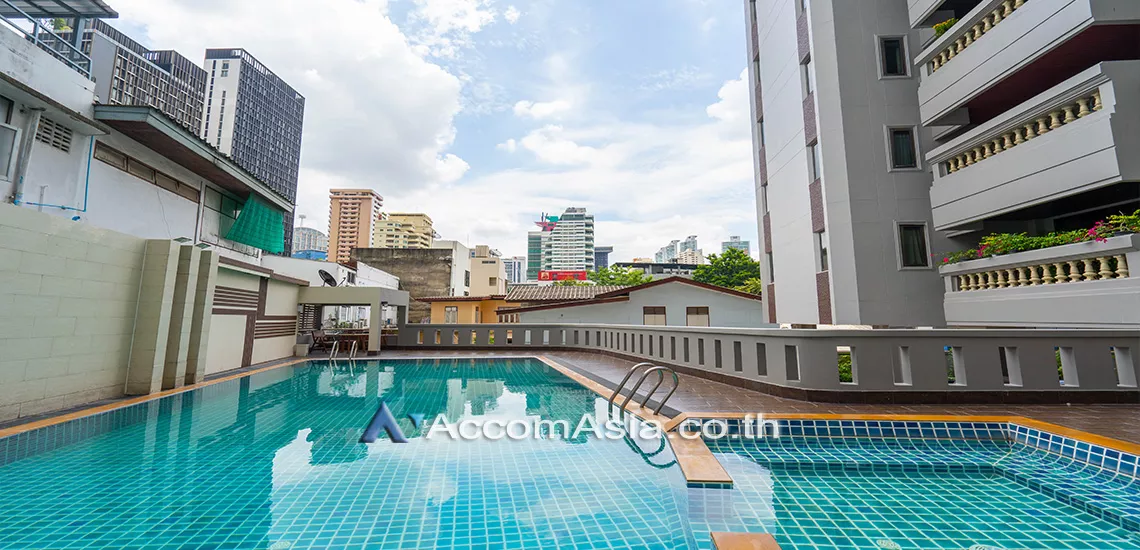  3 br Apartment For Rent in Sukhumvit ,Bangkok BTS Phrom Phong at Luxury fully serviced AA22567