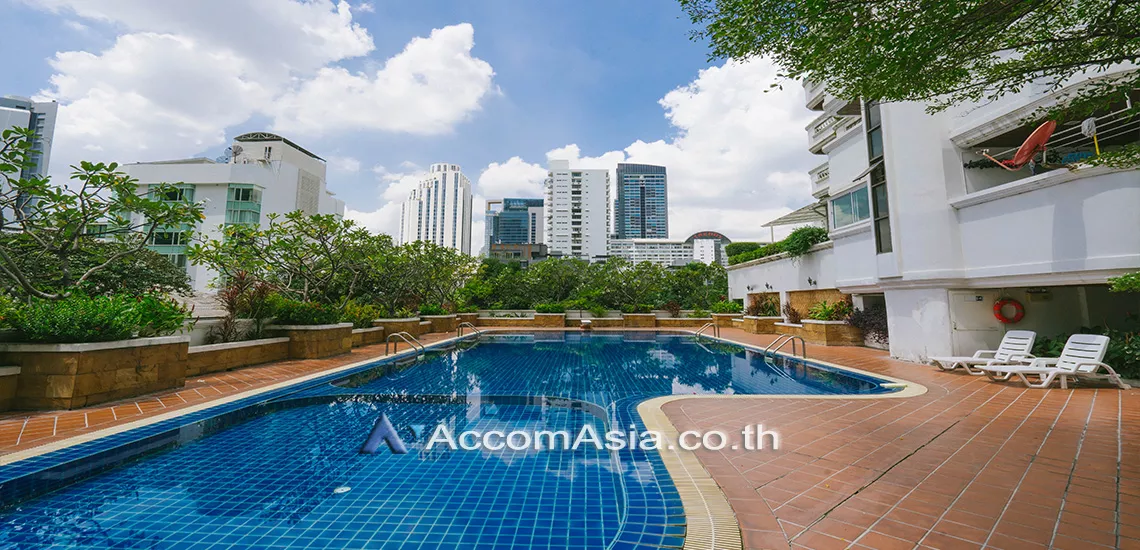  3 br Apartment For Rent in Sukhumvit ,Bangkok BTS Asok - MRT Sukhumvit at Perfect For Family AA27983