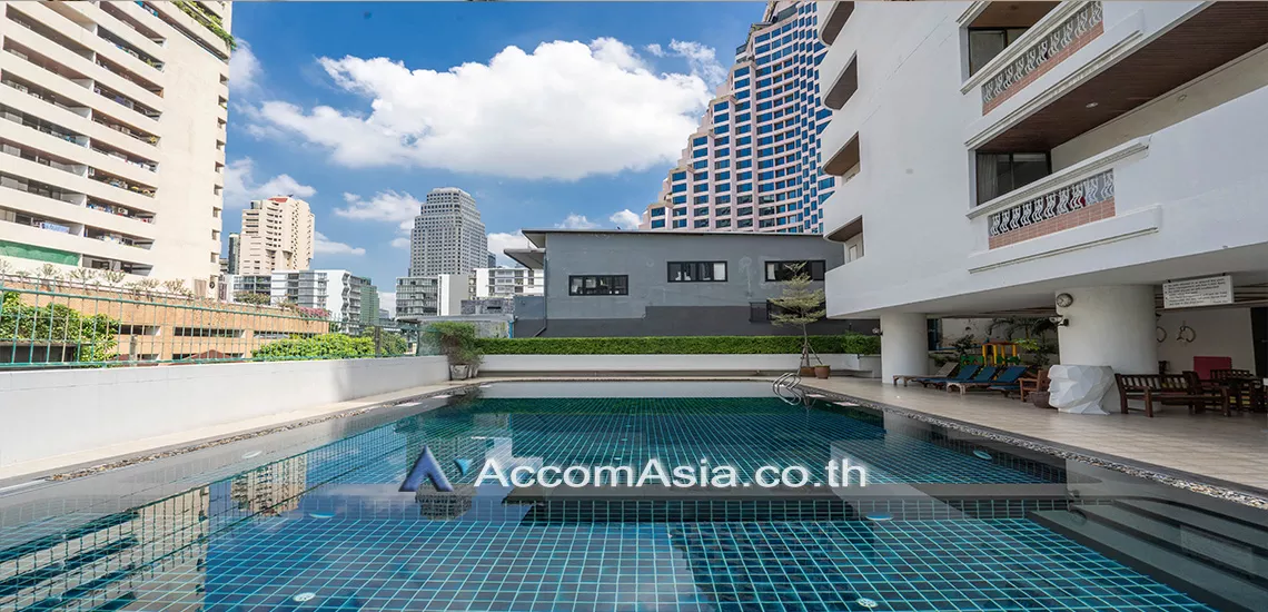 3 br Apartment For Rent in Sukhumvit ,Bangkok BTS Asok - MRT Sukhumvit at Peaceful Living Space AA26034