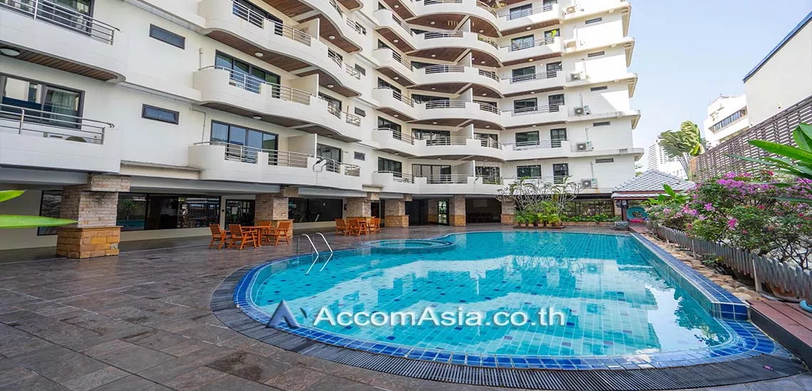  3 br Apartment For Rent in Sukhumvit ,Bangkok BTS Asok - MRT Sukhumvit at Charming panoramic views AA18693