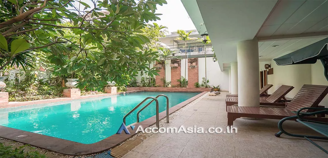  3 br Apartment For Rent in Sukhumvit ,Bangkok BTS Phrom Phong at Peaceful In Sukhumvit AA21854