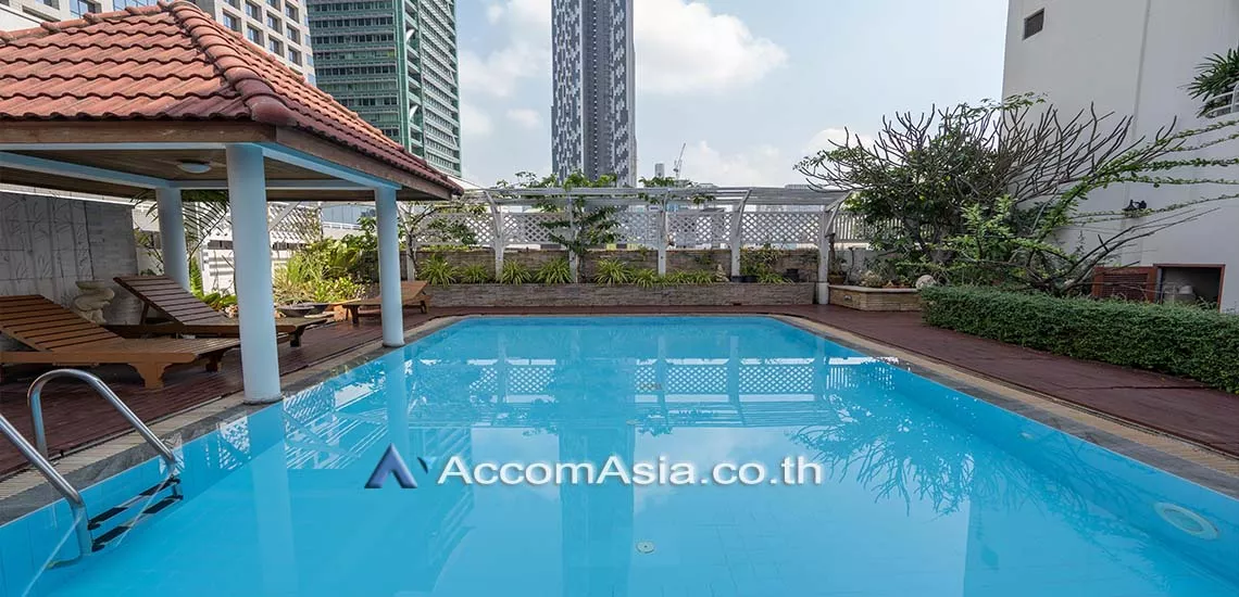  3 br Apartment For Rent in Sathorn ,Bangkok BTS Chong Nonsi at Peaceful Place in Sathorn 1411269