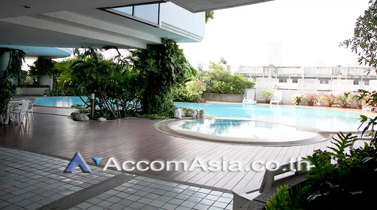  3 br Condominium For Rent in Sathorn ,Bangkok MRT Khlong Toei at Baan Yen Akard 1517119
