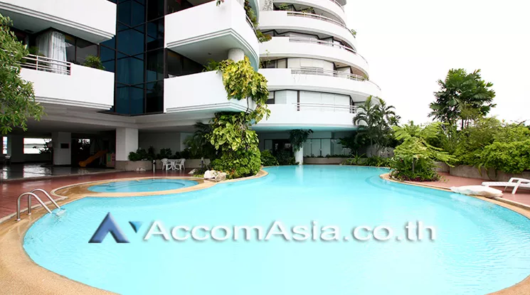  3 br Condominium For Rent in Sathorn ,Bangkok MRT Khlong Toei at Baan Yen Akard 25980
