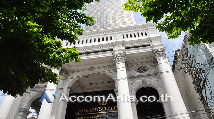  1  Office Space For Rent in Silom ,Bangkok BTS Sala Daeng at Wall Street Tower AA19665