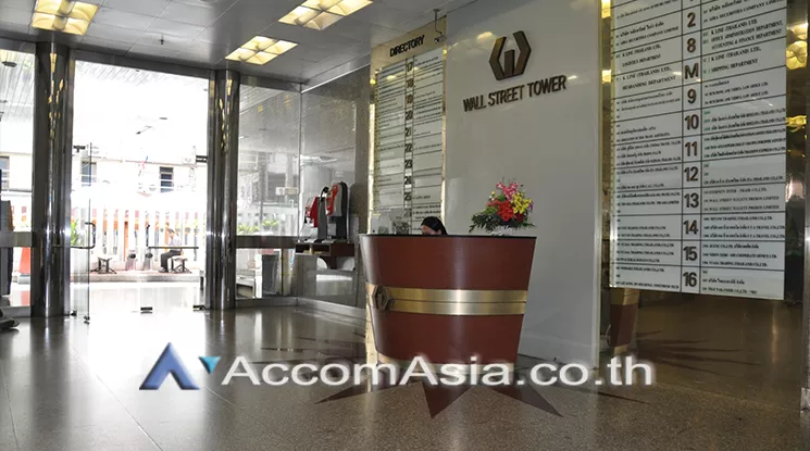  1  Office Space For Rent in Silom ,Bangkok BTS Sala Daeng at Wall Street Tower AA25017