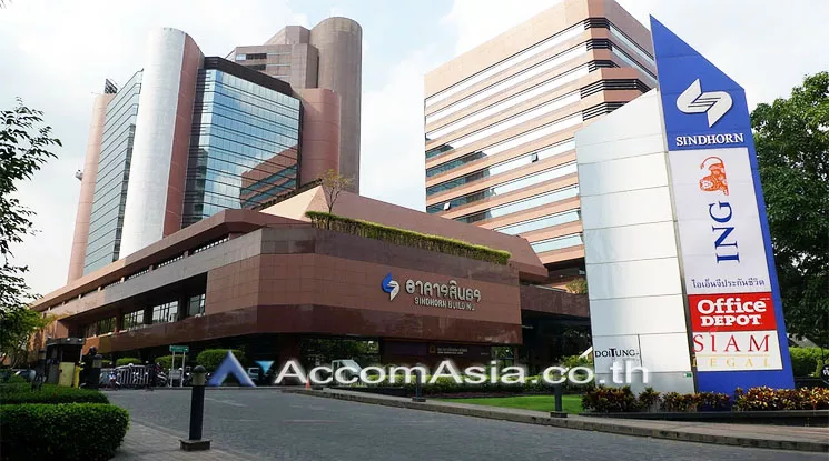  Office Space For Rent in Ploenchit ,Bangkok MRT Lumphini at Sindhorn Tower AA23320