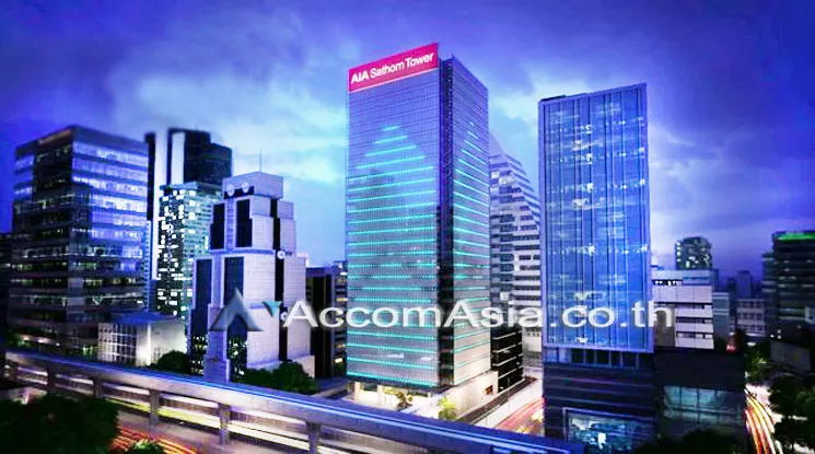  Office Space For Rent in Sathorn ,Bangkok BTS Chong Nonsi at AIA Sathorn Tower AA12014