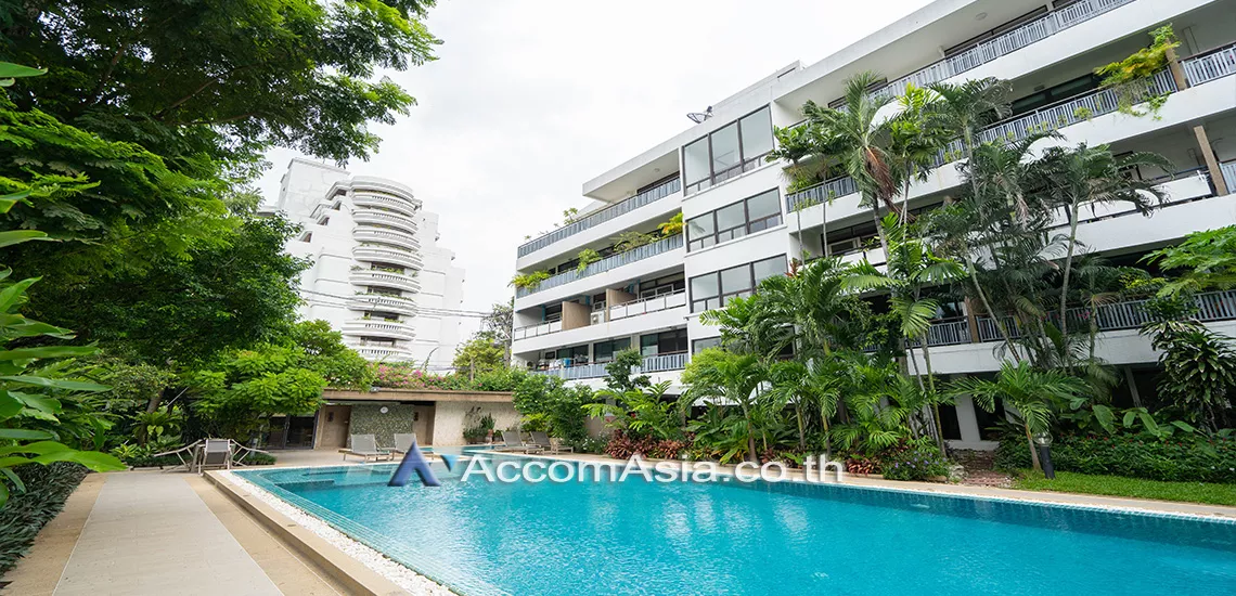  4 br Apartment For Rent in Sathorn ,Bangkok BTS Chong Nonsi at The Lush Greenery Residence AA13767