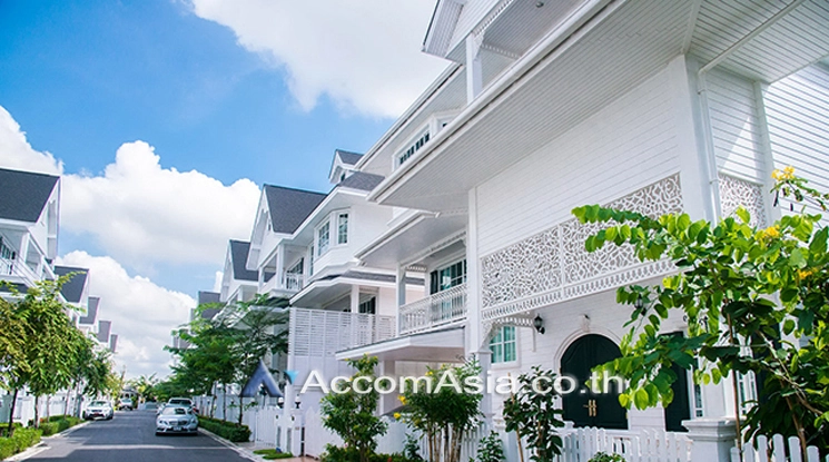  3 br House For Rent in Bangna ,Bangkok BTS Bearing at Fantasia Villa 3  AA29508