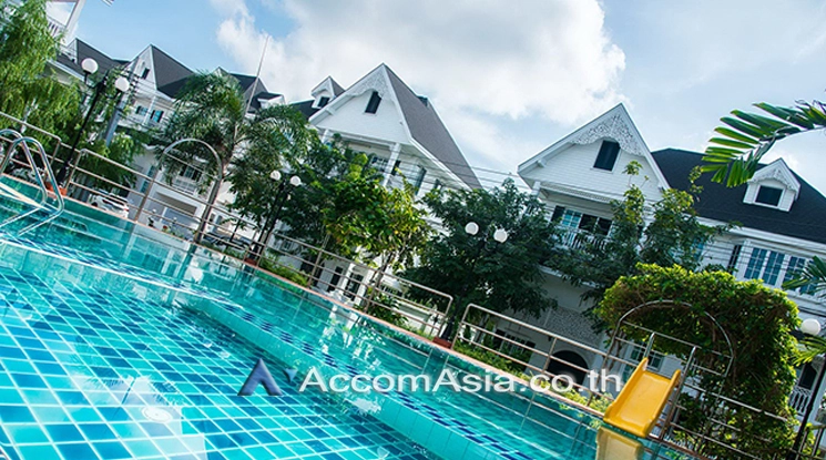  3 br House For Rent in Bangna ,Bangkok BTS Bearing at Fantasia Villa 3  AA29492