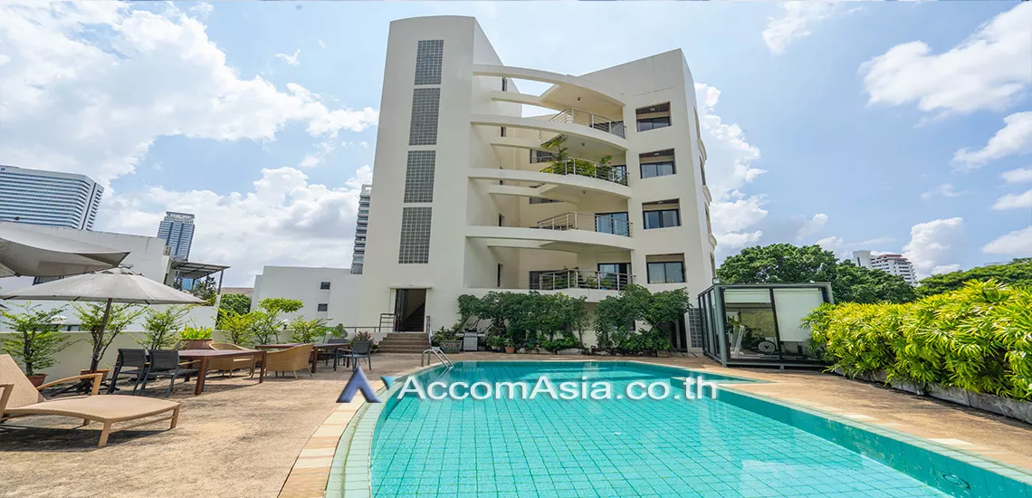 3 br Apartment For Rent in Sathorn ,Bangkok MRT Lumphini at Homely atmosphere place 1420733