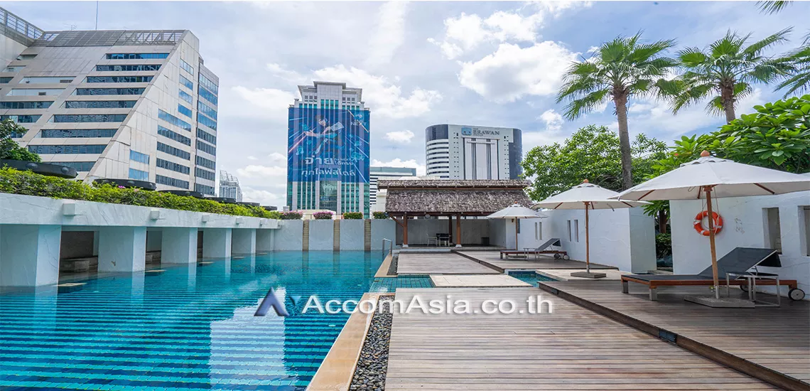  3 br Condominium For Rent in Ploenchit ,Bangkok BTS Ploenchit at Athenee Residence 13001174