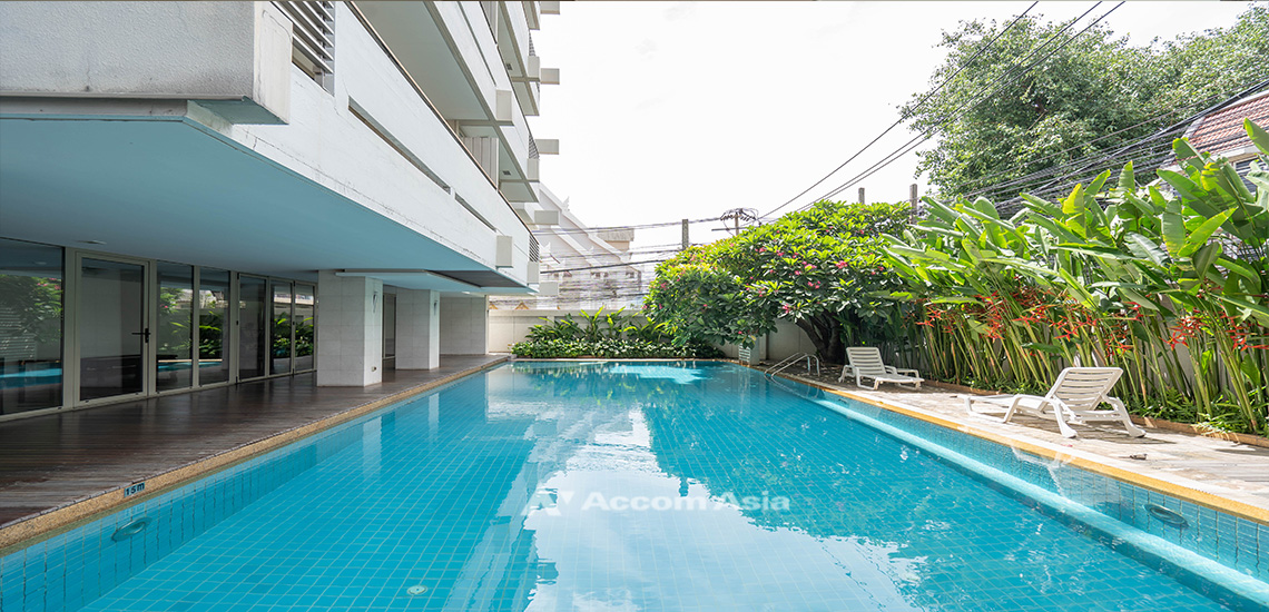 Modern Retro 2 Units / floor 3 br Apartment For Rent in ploenchit