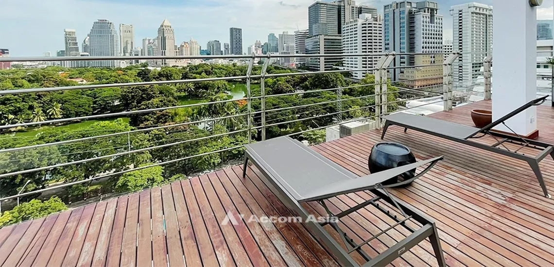  2 br Apartment For Rent in Ploenchit ,Bangkok BTS Ratchadamri at Step to Lumpini Park AA25283