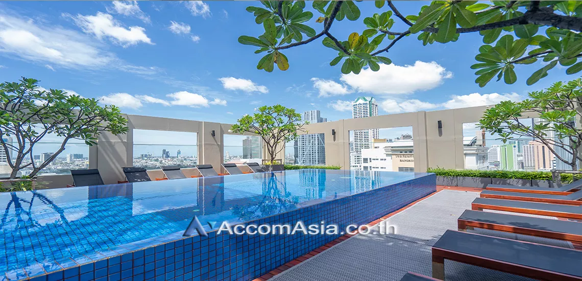  4 br Apartment For Rent in Silom ,Bangkok BTS Surasak at A Unique design and Terrace AA12248
