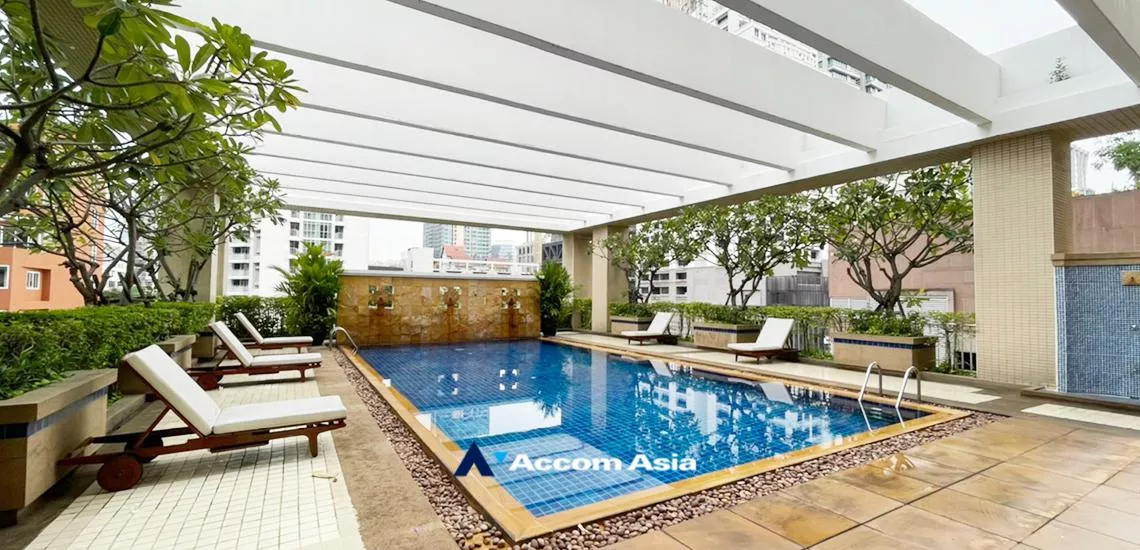  3 br Condominium for rent and sale in Ploenchit ,Bangkok BTS Chitlom at Langsuan Ville 2051004