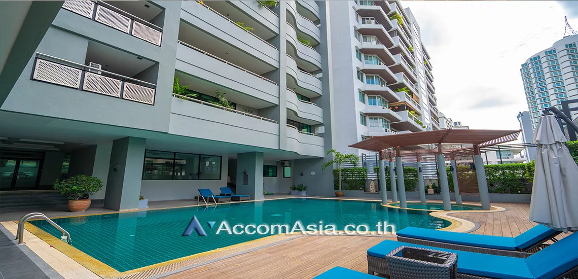  3 br Apartment For Rent in Sukhumvit ,Bangkok BTS Asok at Charming view of Sukhumvit 1001901