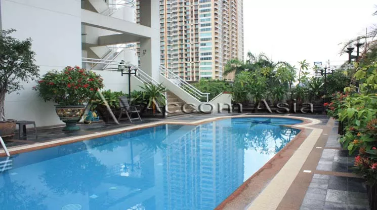  2 br Apartment For Rent in Sathorn ,Bangkok BTS Chong Nonsi at Classic Contemporary Style 1417917