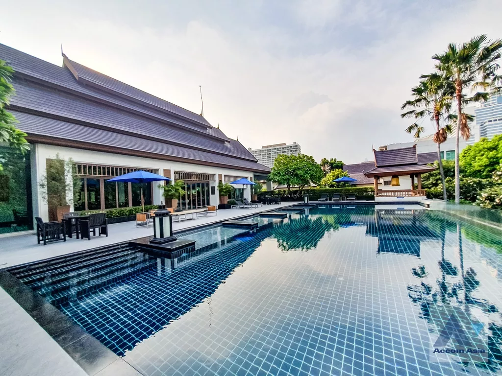  4 br House For Rent in Sathorn ,Bangkok BRT Thanon Chan - BTS Saint Louis at Exclusive Resort Style Home  AA29486