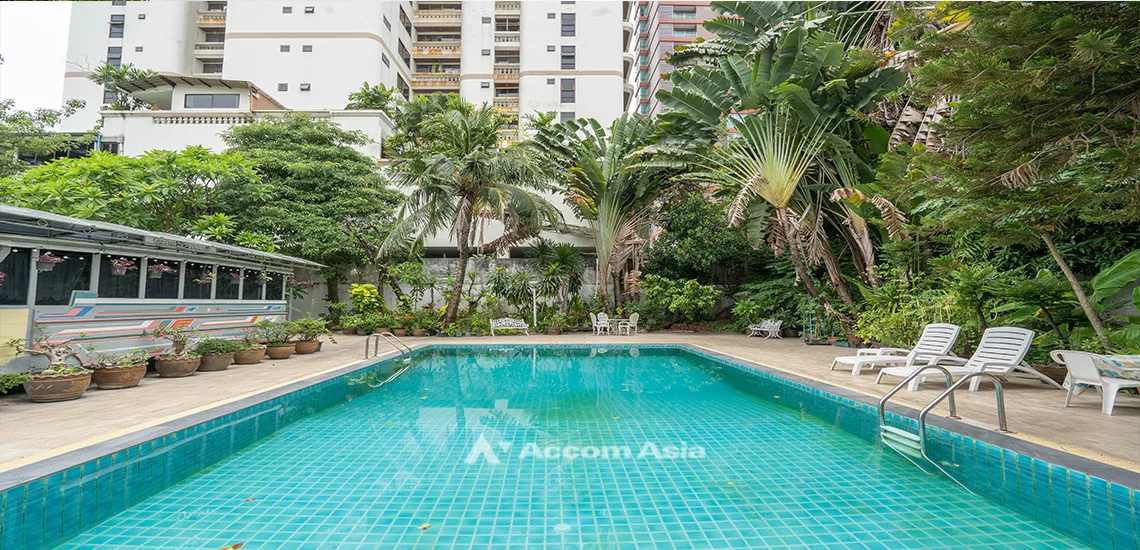  3 br Apartment For Rent in Sukhumvit ,Bangkok BTS Phrom Phong at Greenery Space AA11603
