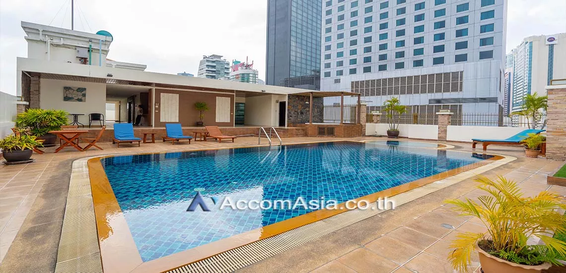  3 br Apartment For Rent in Sukhumvit ,Bangkok BTS Asok - MRT Sukhumvit at Easy to access BTS and MRT AA24071