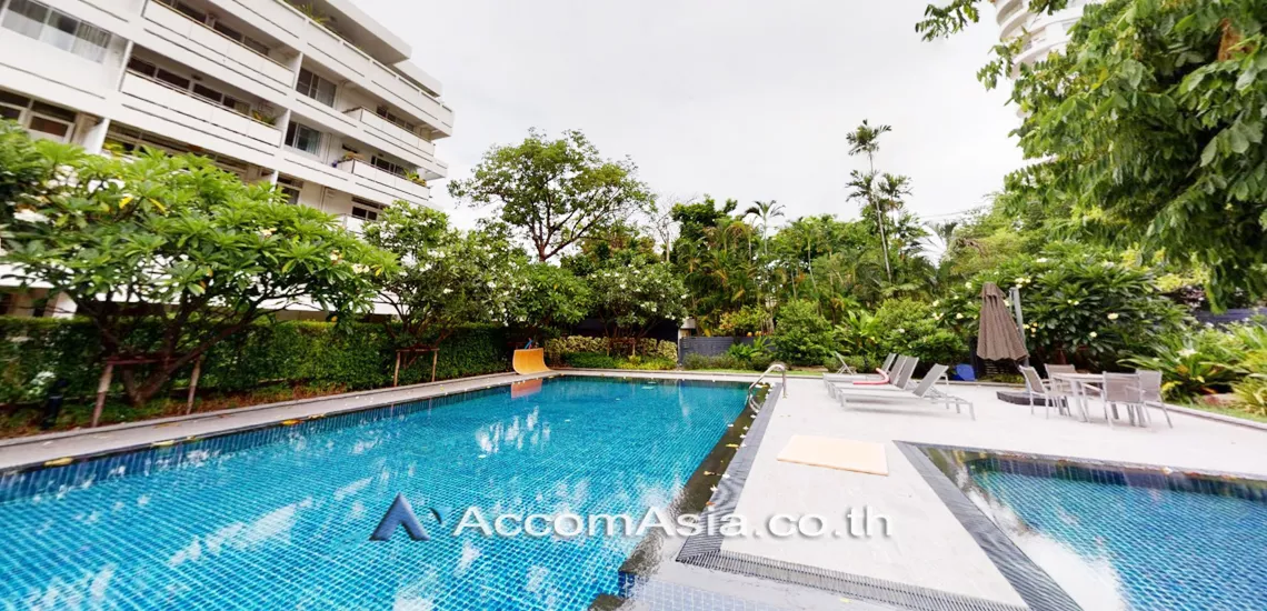  3 br Apartment For Rent in Sathorn ,Bangkok BTS Chong Nonsi - BRT Technic Krungthep at Low rise - Cozy Apartment AA30129