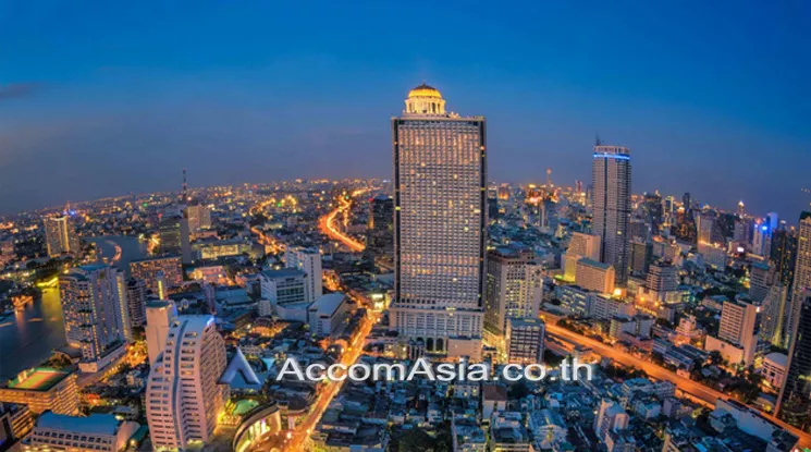  2 Bedrooms  Condominium For Rent in Silom, Bangkok  near BTS Surasak (27166)
