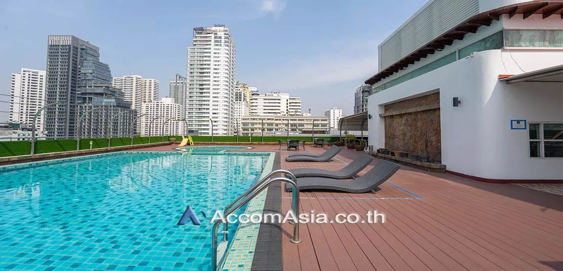  3 br Apartment For Rent in Sukhumvit ,Bangkok BTS  at Quiet and Peaceful  1419334