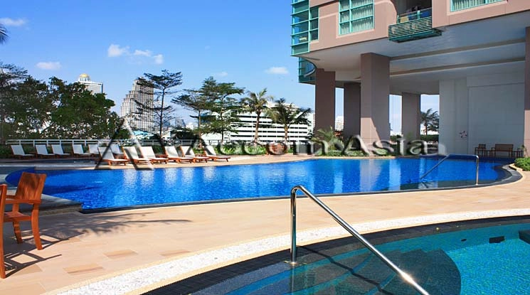  2 br Condominium For Rent in Charoenkrung ,Bangkok BTS Saphan Taksin at Chatrium Riverside AA38480
