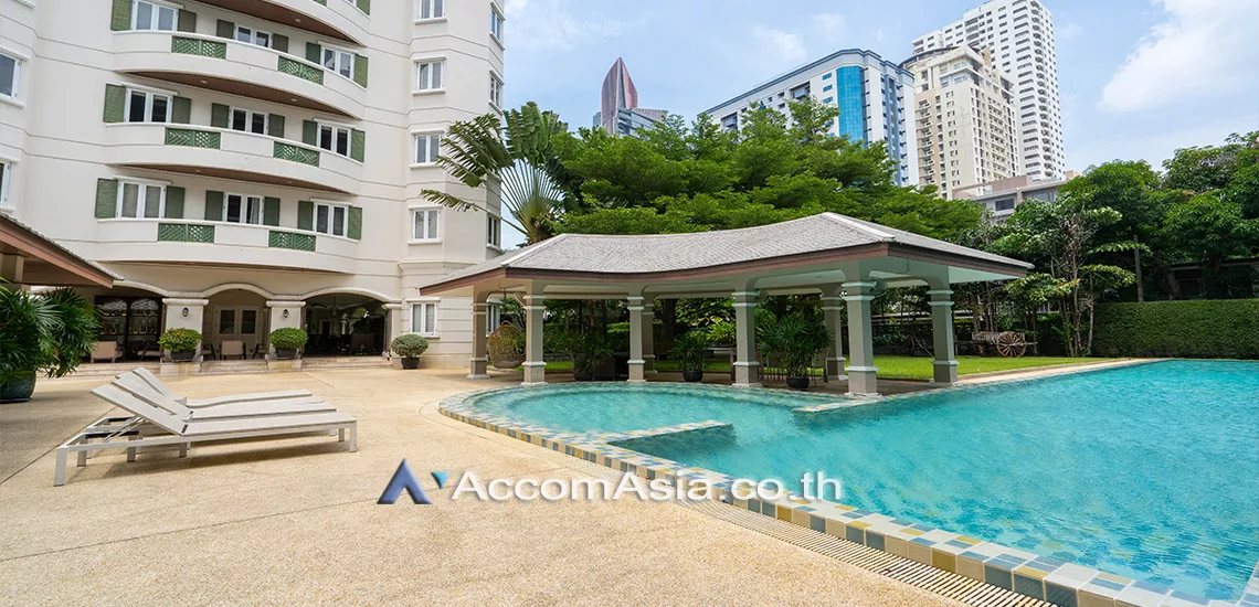  3 br Apartment For Rent in Sukhumvit ,Bangkok BTS Krung Thon Buri at Exclusive Elegant Apartment 1411391