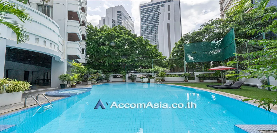  3 br Apartment For Rent in Sukhumvit ,Bangkok BTS Asok - MRT Sukhumvit at Newly renovated modern style living place AA18001