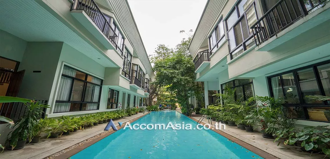  4 br House For Rent in Sukhumvit ,Bangkok BTS Thong Lo at The urban forestry residence 1512096