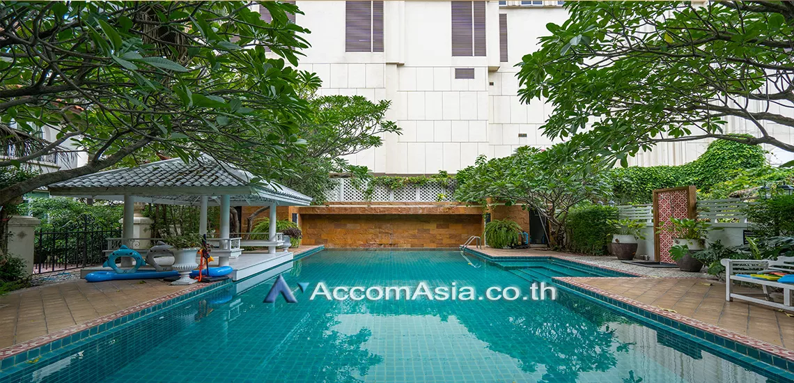  3 br Apartment For Rent in Ploenchit ,Bangkok BTS Ploenchit at Set on Landscape Court Yard AA30474