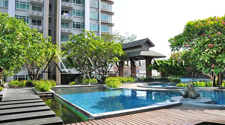  2 br Condominium For Rent in Phaholyothin ,Bangkok MRT Phetchaburi at Circle 1 Condominium AA39547