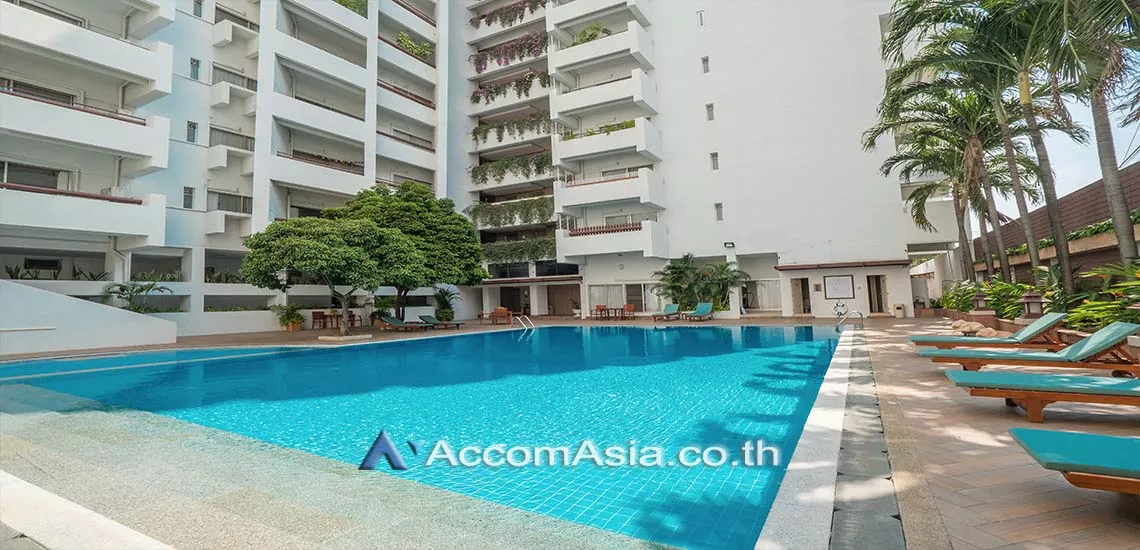  3 br Apartment For Rent in Sathorn ,Bangkok MRT Lumphini at Living with natural 1412108