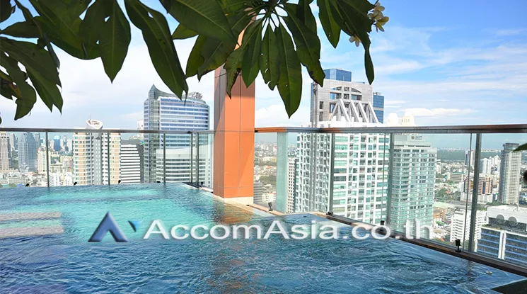  2 br Condominium For Rent in Silom ,Bangkok BTS Chong Nonsi at The Address Sathorn AA34782