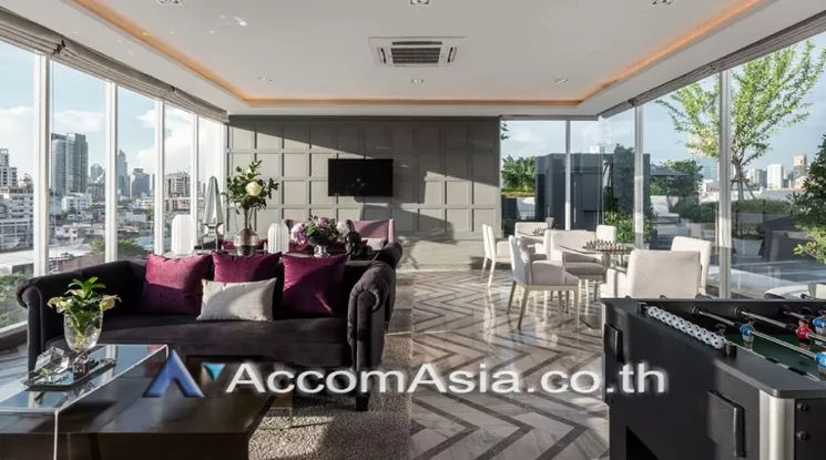  2 br Condominium For Rent in Sathorn ,Bangkok MRT Khlong Toei at Maestro 01 Sathorn Yenakat AA40310