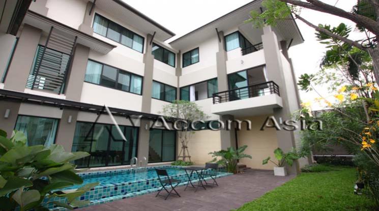  3 br House For Rent in Sukhumvit ,Bangkok BTS Thong Lo at Peaceful Living AA11532