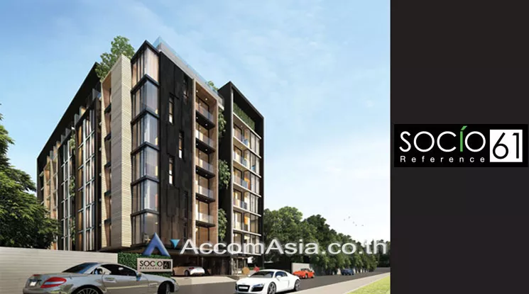  1 br Condominium For Rent in Sukhumvit ,Bangkok BTS Ekkamai at Socio Sukhumvit 61 13001195