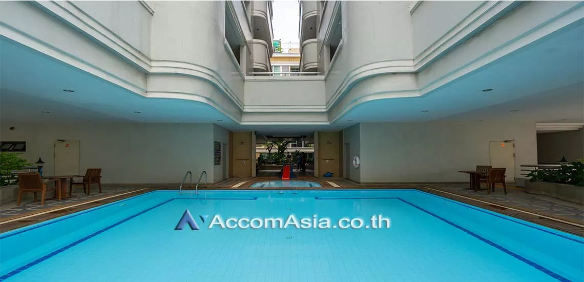 3 br Apartment For Rent in Sukhumvit ,Bangkok BTS Phrom Phong at Exclusive private atmosphere 19754
