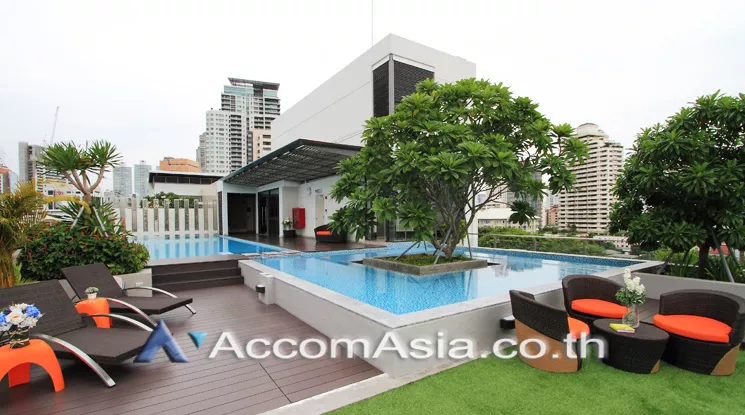  1 br Apartment For Rent in Sukhumvit ,Bangkok BTS Phrom Phong at A truly private AA30128