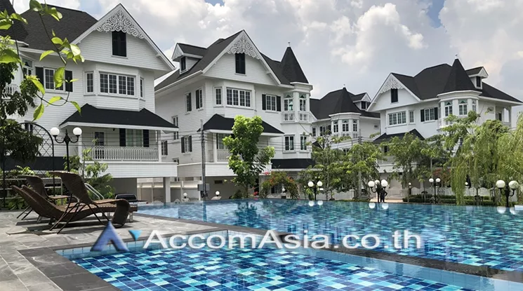  4 br House For Rent in Bangna ,Bangkok  at Fantasia Villa 4 AA31050