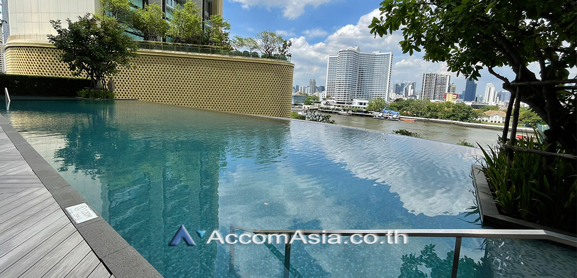  1 br Condominium For Rent in Charoennakorn ,Bangkok BTS Krung Thon Buri at Magnolias Waterfront Residences AA27209