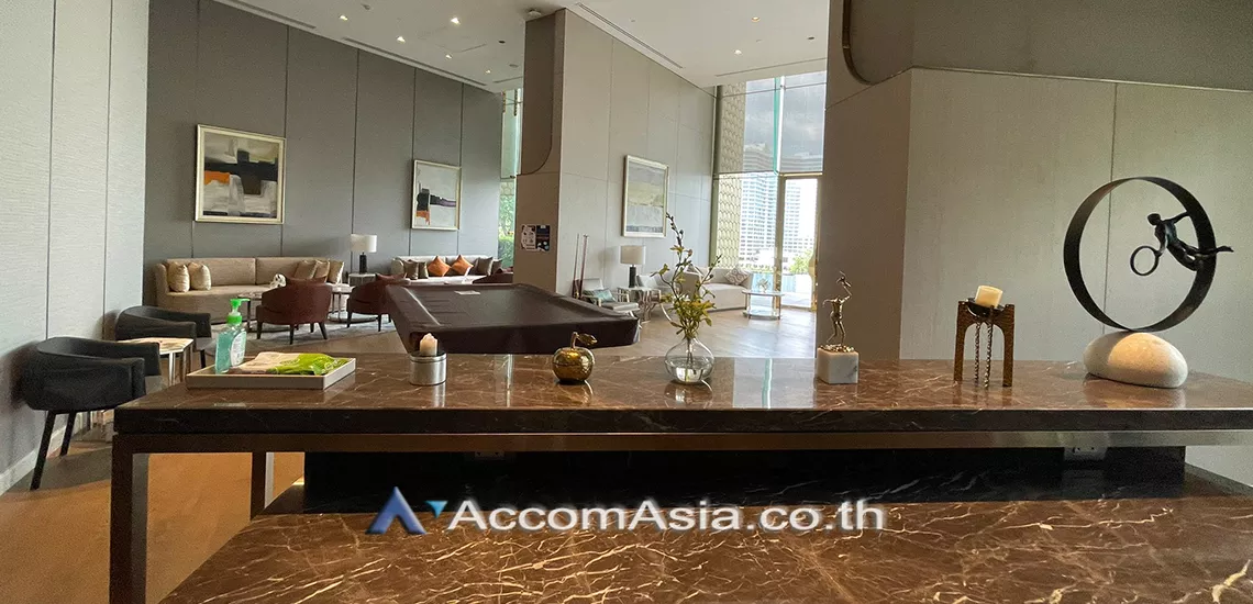  1 br Condominium For Rent in Charoennakorn ,Bangkok BTS Krung Thon Buri at Magnolias Waterfront Residences AA25350