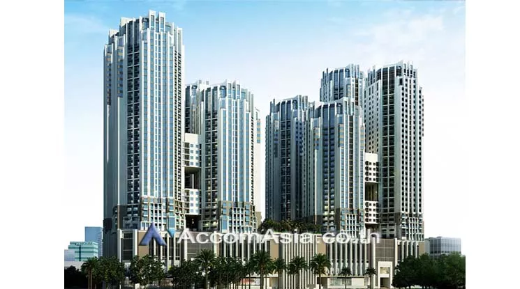  3 br Condominium For Rent in Ratchadapisek ,Bangkok MRT Rama 9 at Belle Grand Rama 9 AA12490