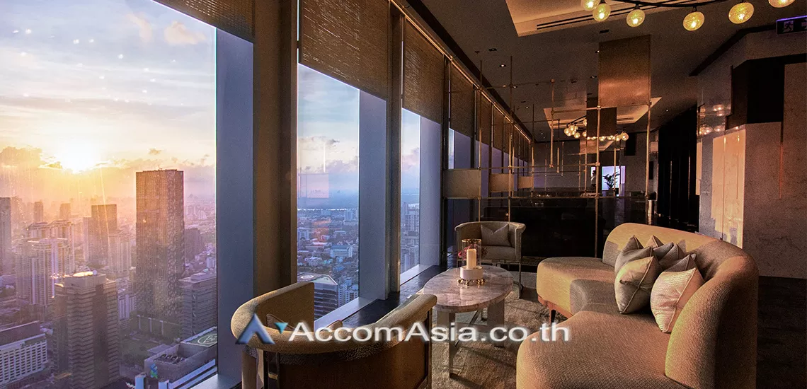  2 br Condominium For Rent in Silom ,Bangkok BTS Chong Nonsi at The Ritz Carlton Residences AA37697