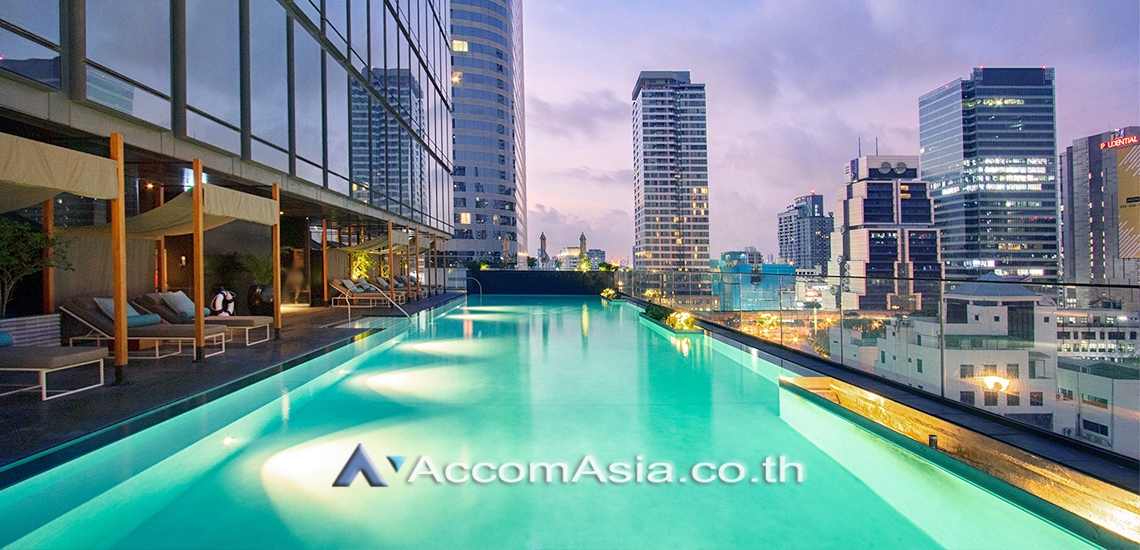  2 br Condominium For Rent in Silom ,Bangkok BTS Chong Nonsi at The Ritz Carlton Residences AA31888