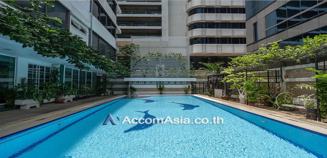  1  3 br Apartment For Rent in Sukhumvit ,Bangkok BTS Asok - MRT Sukhumvit at Easy to access BTS and MRT AA22888